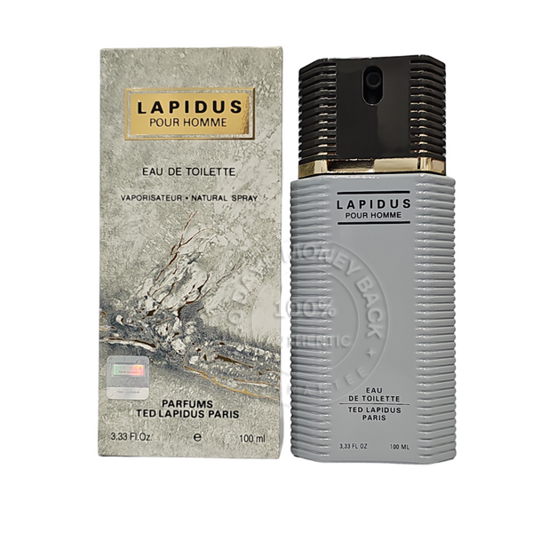 Ted Lapidus Lapidus pour Homme Eau De Toilette for Men Spray | 3.3 FL oz / 100 mL