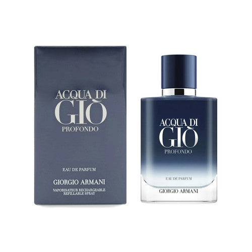 Armani Acqua di Gio Profondo Eau De Parfum for Men Spray | 1.6 FL oz / 50 mL