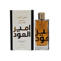 Lattafa Ameer al Oudh Intense Eau De Parfum for Men Spray | 3.4 FL oz / 100 mL
