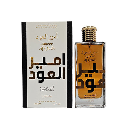 Lattafa Ameer al Oudh Intense Eau De Parfum for Men Spray | 3.4 FL oz / 100 mL