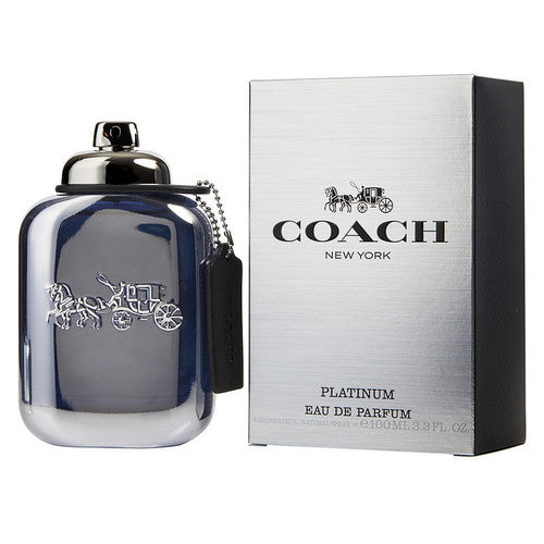 Coach Platinum Eau De Parfum for Men Spray | 3.3 FL oz / 100 mL