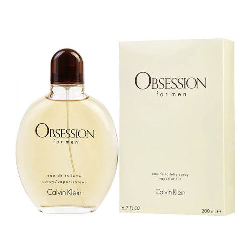 Calvin Klein Obsession Eau De Toilette for Men Spray | 6.7 FL oz / 200 mL
