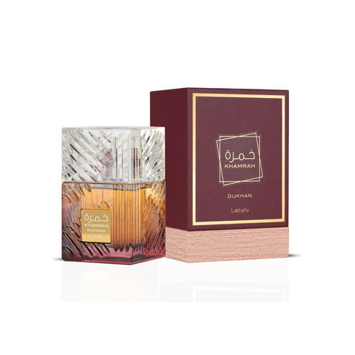 Lattafa Khamrah Dukan Eau De Parfum for Unisex Spray | 3.4 FL oz / 100 mL