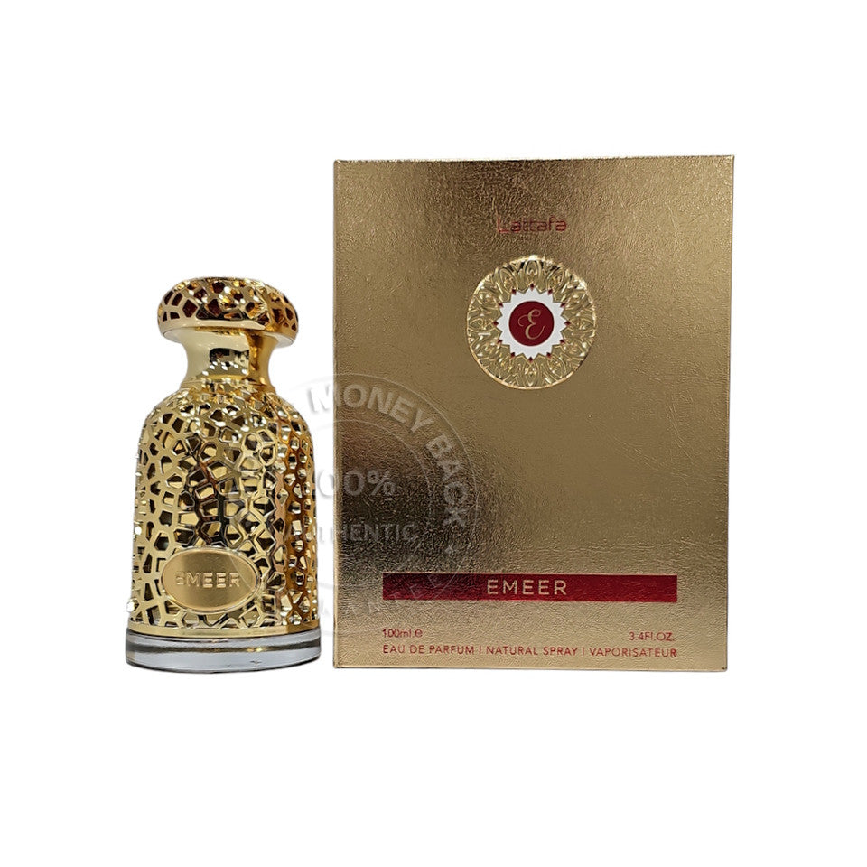 Lattafa Emeer Eau De Parfum for Unisex Spray | 3.4 FL oz / 100 mL