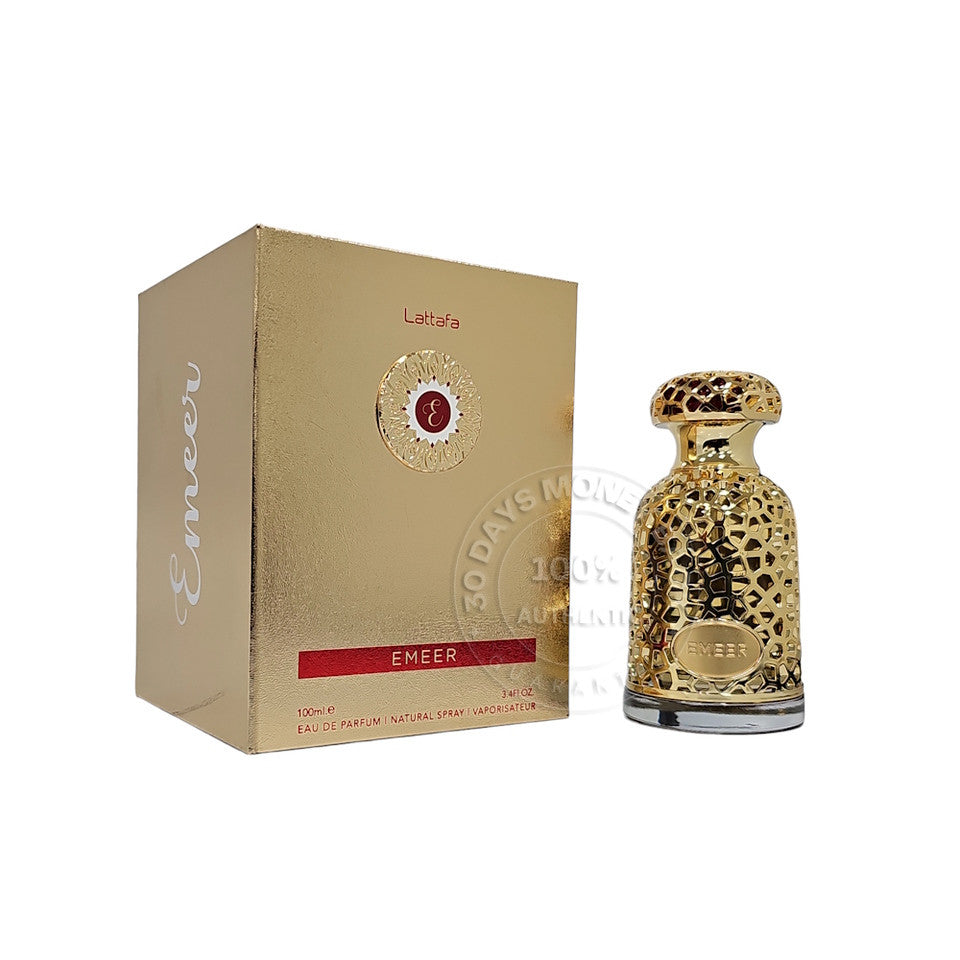 Lattafa Emeer Eau De Parfum for Unisex Spray | 3.4 FL oz / 100 mL
