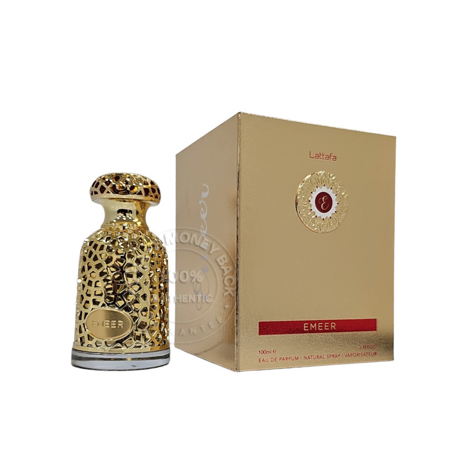 Lattafa Emeer Eau De Parfum for Unisex Spray | 3.4 FL oz / 100 mL