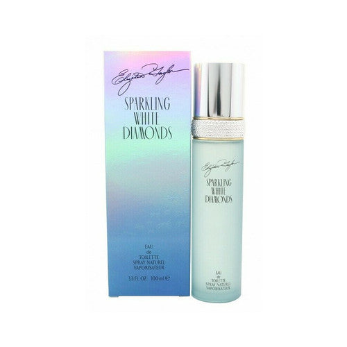 Elizabeth Taylor Sparkling White Diamonds Eau De Toilette for Unisex Spray | 3.3 FL oz / 98 mL