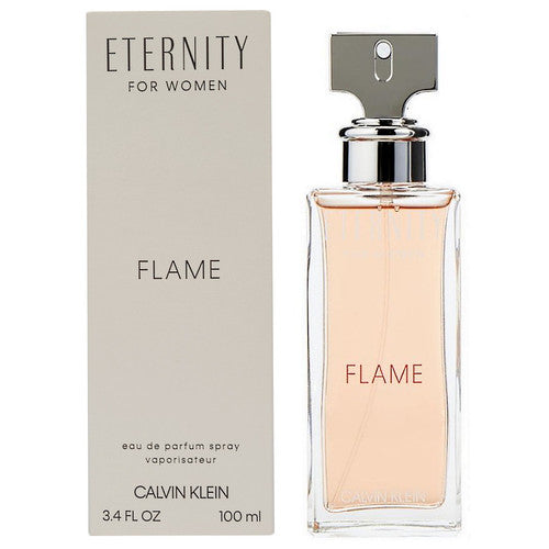 Calvin Klein Eternity Flame Eau De Parfum for Women Spray | 3.4 FL oz / 100 mL