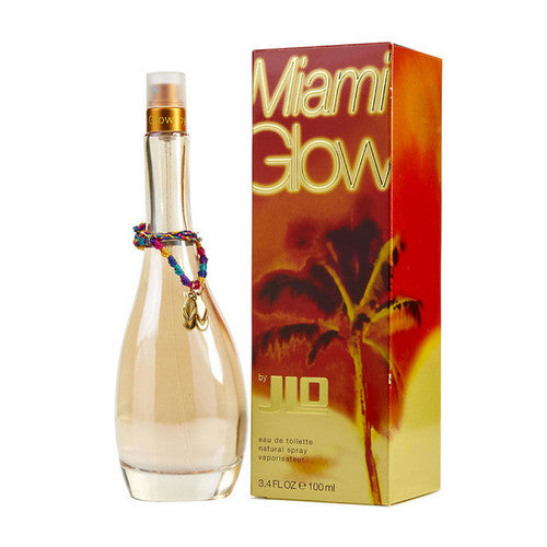 Jennifer Lopez Miami Glow Eau De Toilette for Women Spray | 3.4 FL oz / 100 mL