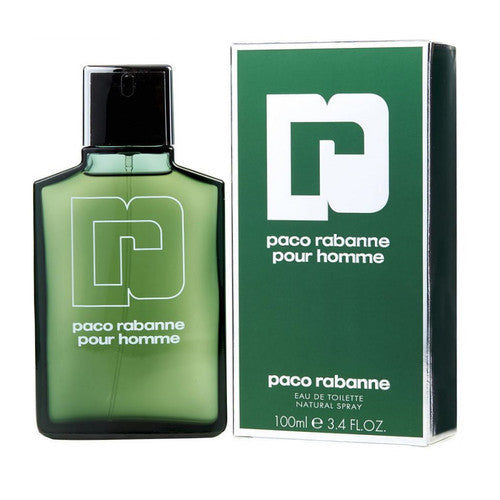 Paco Rabanne Pour Homme Eau De Toilette for Men Spray | 3.4 FL oz / 101 mL