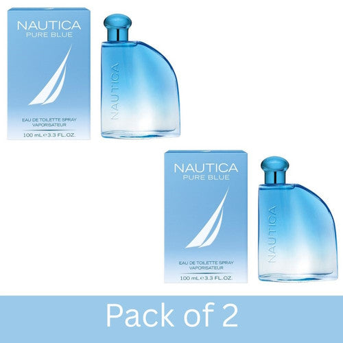 Nautica Pure Blue Eau De Toilette for Men Spray | 3.4 FL oz / 100 mL