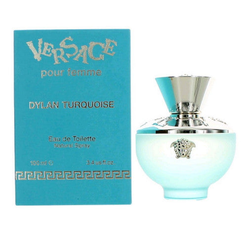 Versace Dylan Turquoise Eau De Toilette for Women Spray | 3.4 FL oz / 100 mL