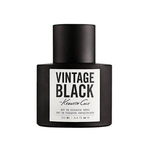 Kenneth Cole Vintage Black Eau De Toilette for Men Spray | 3.4 FL oz / 100 mL