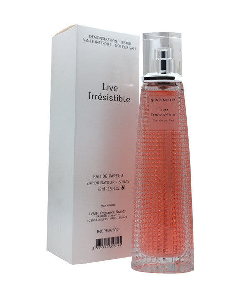 Givenchy Live Irresistible Eau De Parfum for Women Spray | 2.5 FL oz / 75 mL
