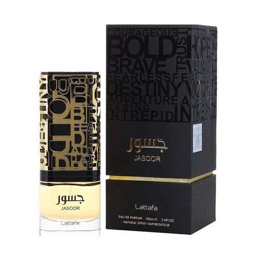 Lattafa Jasoor Eau De Parfum for Men Spray | 3.4 FL oz / 100 mL