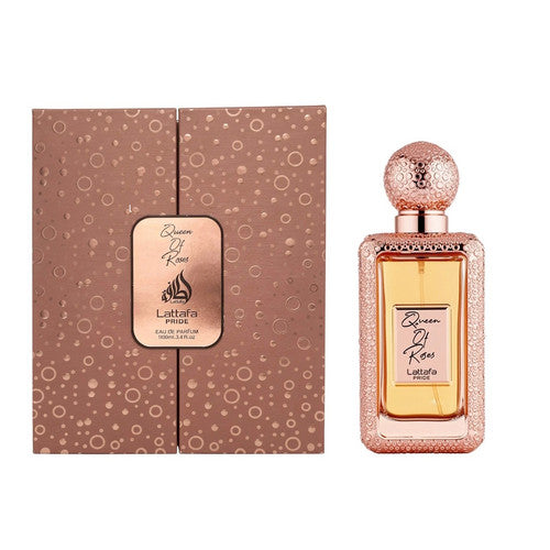 Lattafa Queen of Roses Eau De Parfum for Women Spray | 3.4 FL oz / 100 mL